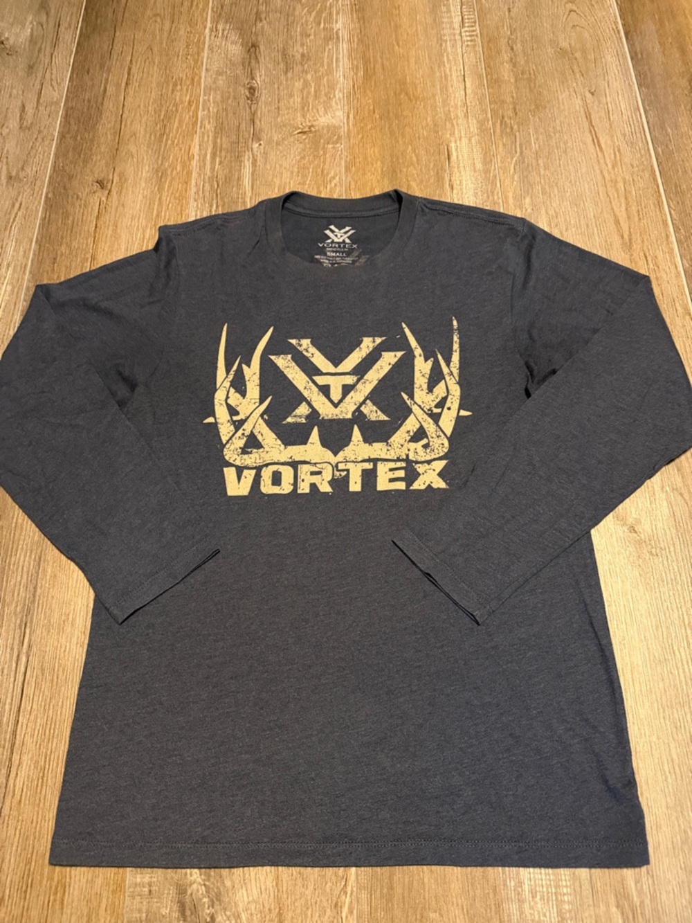 Vortex Men's Long Sleeve Logo Tee